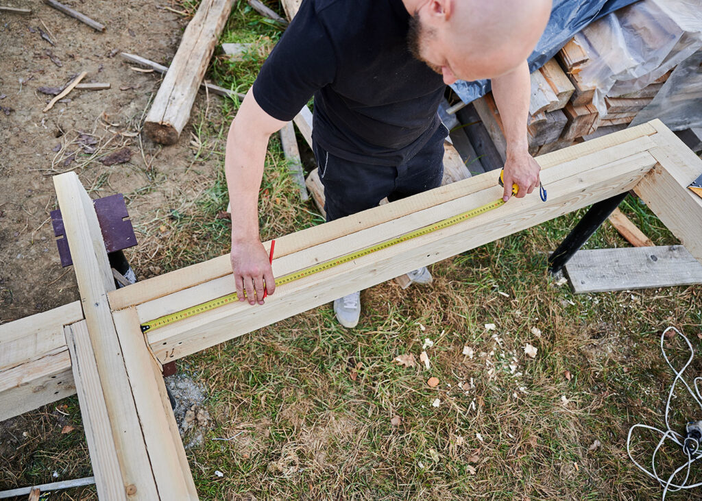 Taking measurements by getting on the roof is the most accurate and most difficult method of calculating square footage.