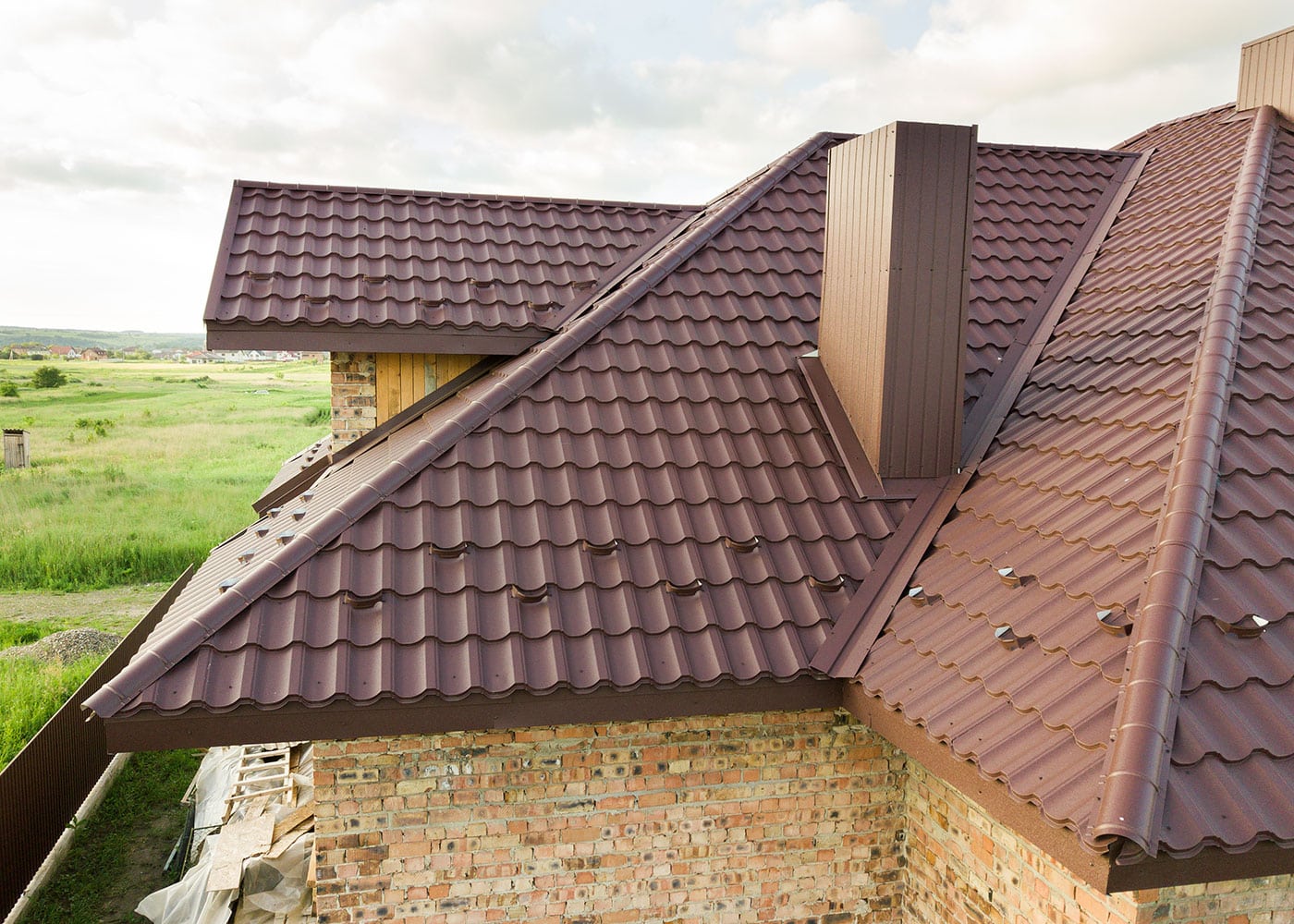 Raised design allows improved airflow when used with ridge vents