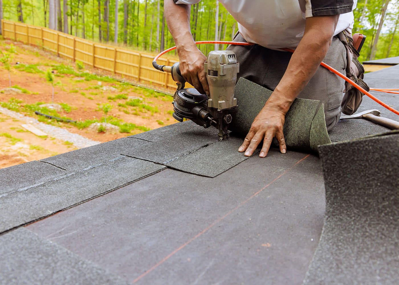 Only a professional roofer should install underlayment